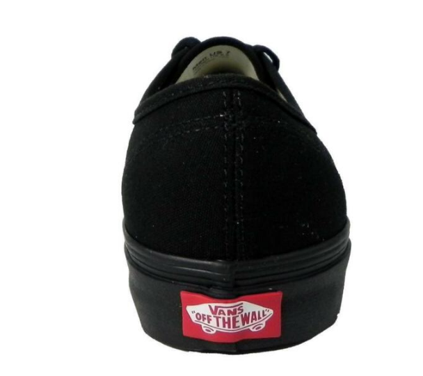 .Vans AUTHENTIC Black Sneakers (VN000EE3BKA) - B - R1L6