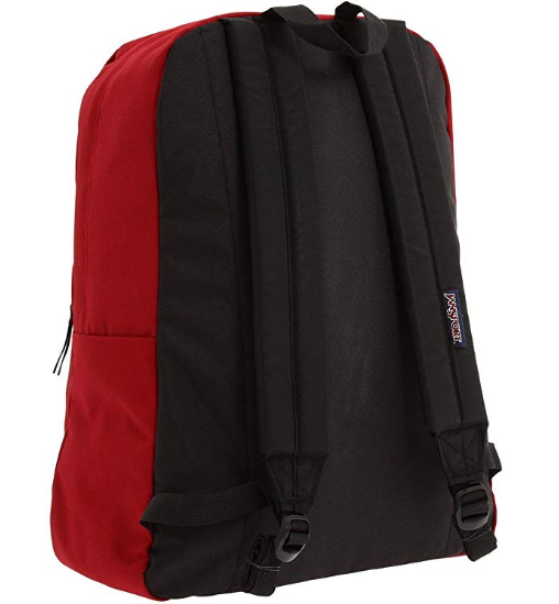 .Jansport Superbreak BkPk 25L Red Tape -F