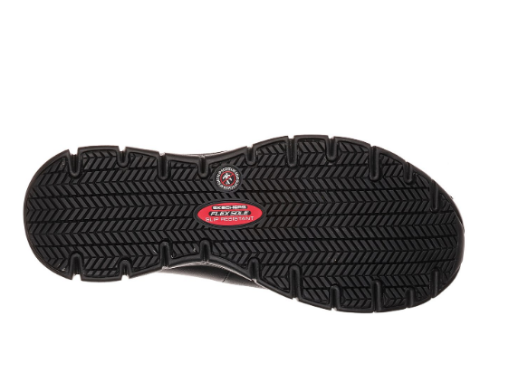 .Skechers Sure Track Work Womens: Relaxed Fit - (76536-BBK) - EH - R2L16