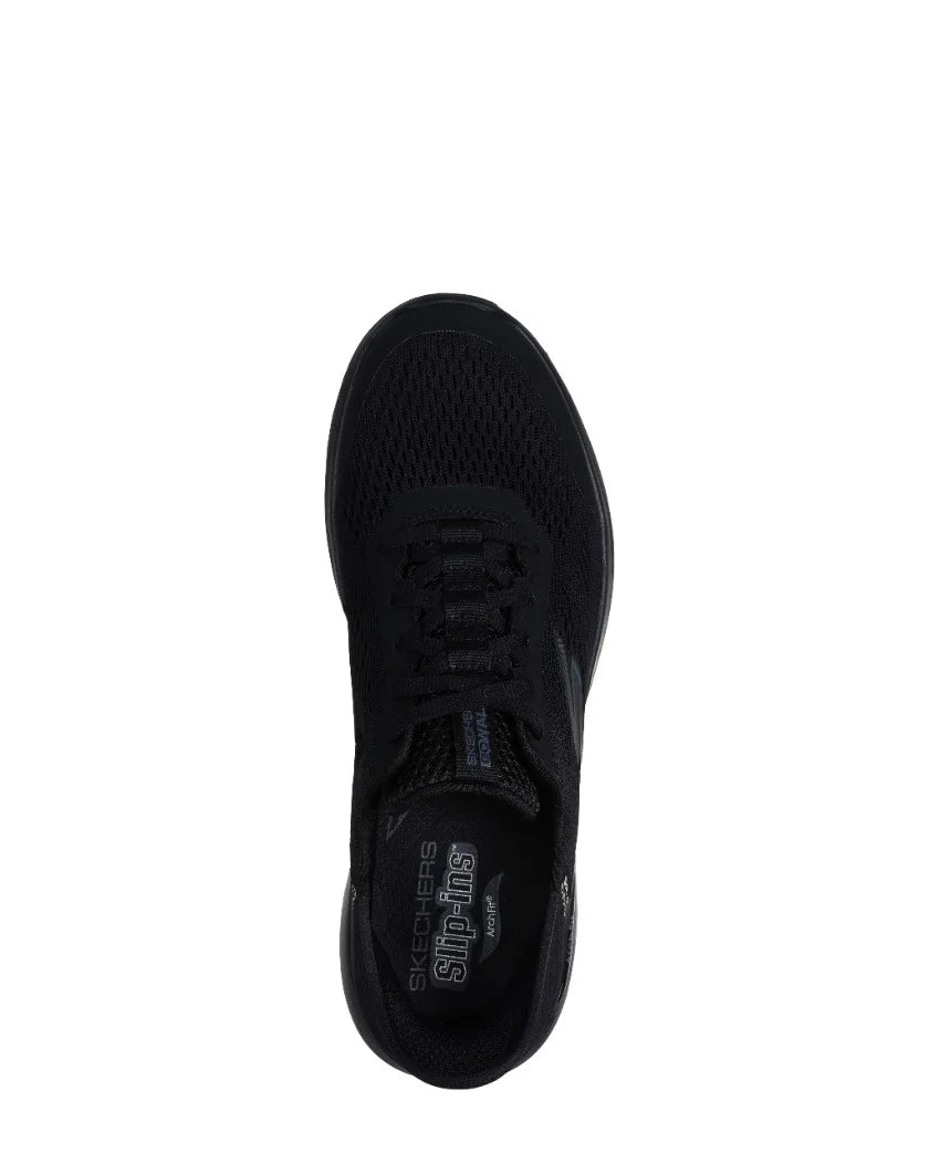.Skechers Mens Slip-Ins: GOwalk Arch Fit - Simplicity - (216258.BBK) - GO - R2L15
