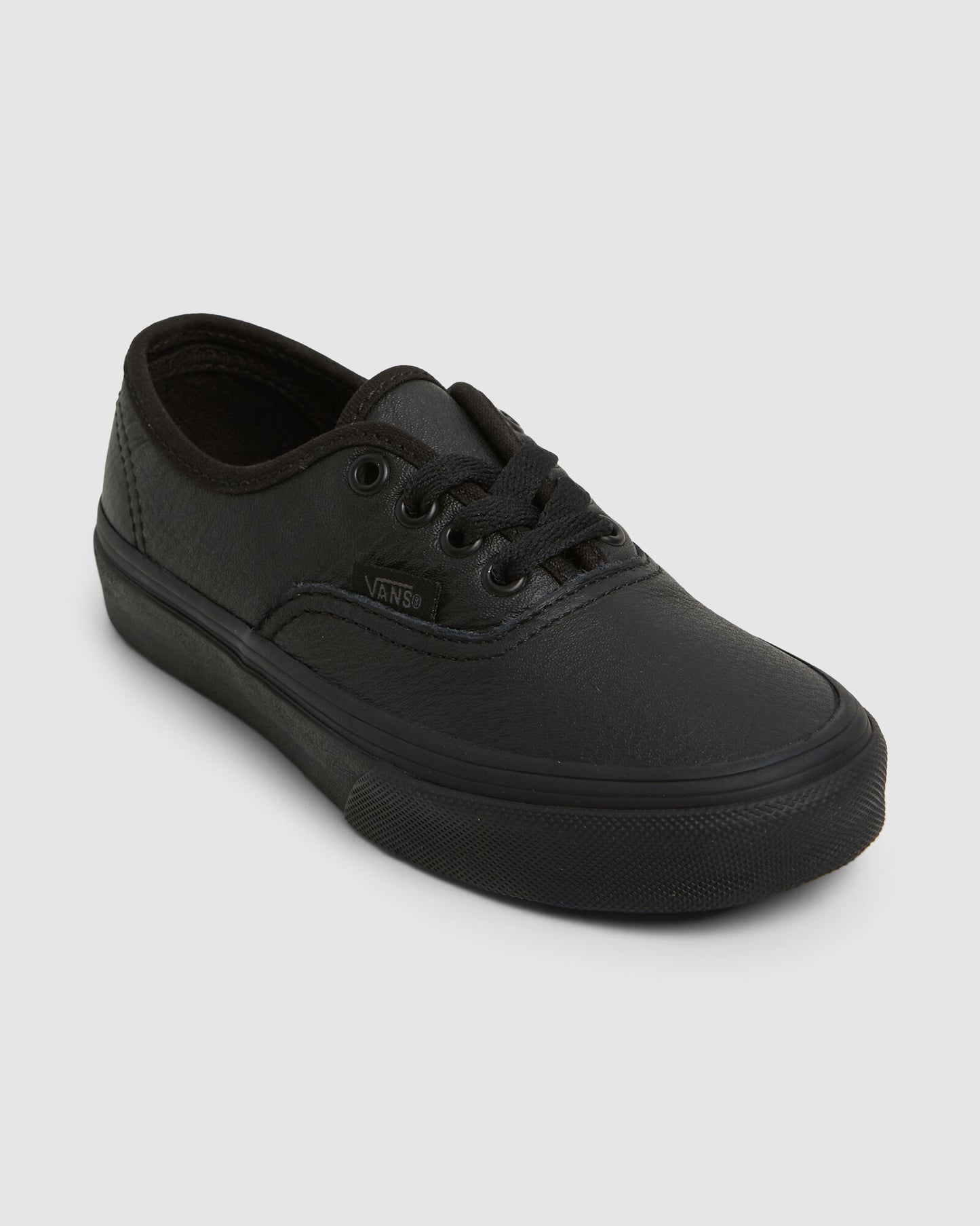 .Vans Authentic (leather) Black Youth (VNA3UIVX0S.BLK) - LZ - R1L1