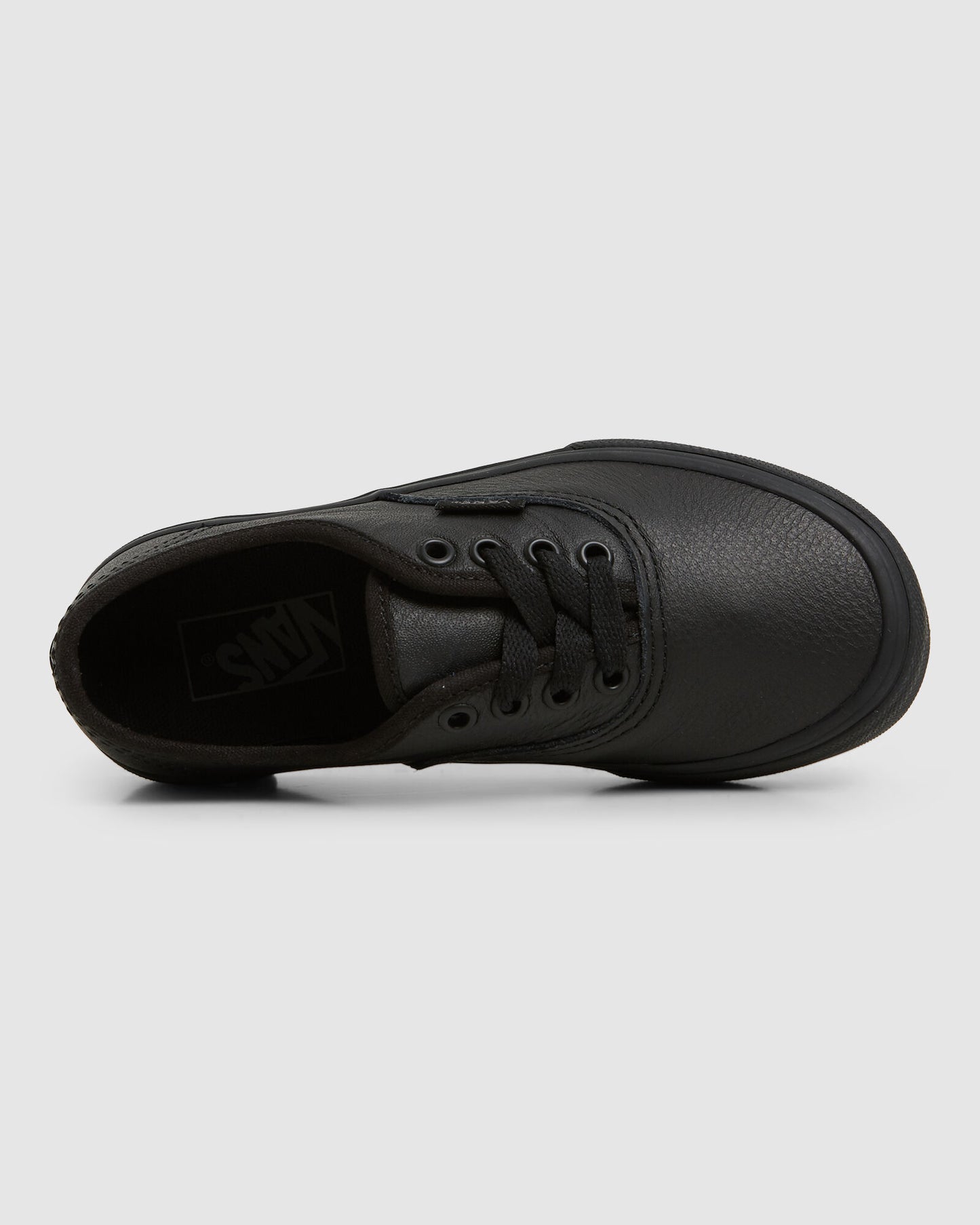 .Vans Authentic (leather) Black Youth (VNA3UIVX0S.BLK) - LZ - R1L1