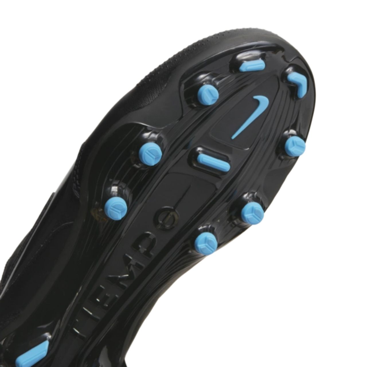 Nike Junior Legend 9 Academy FG/Mg Black/Blue - (DA1333 001) - ACM - R2L17