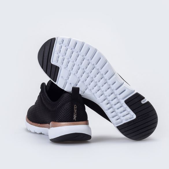 .Skechers Womens FLEX APPEAL 3.0 - (13070/BKRG) - BKR - R2L16