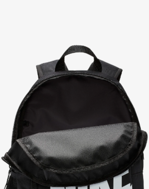 .Nike Youth Elemental Backpack ZIP Black/White 20 litres - (BA6030-013/DR6084-010) - C2