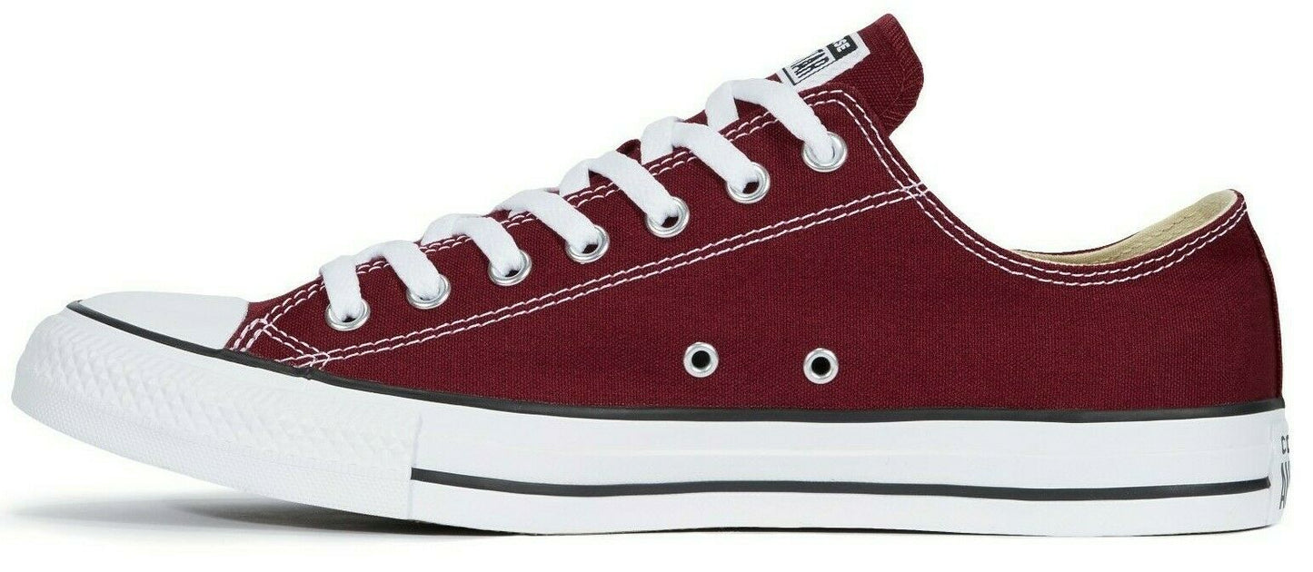 + Converse Chuck Taylor Unisex Lo Canvas Maroon (M9691C) - MR - R1L7