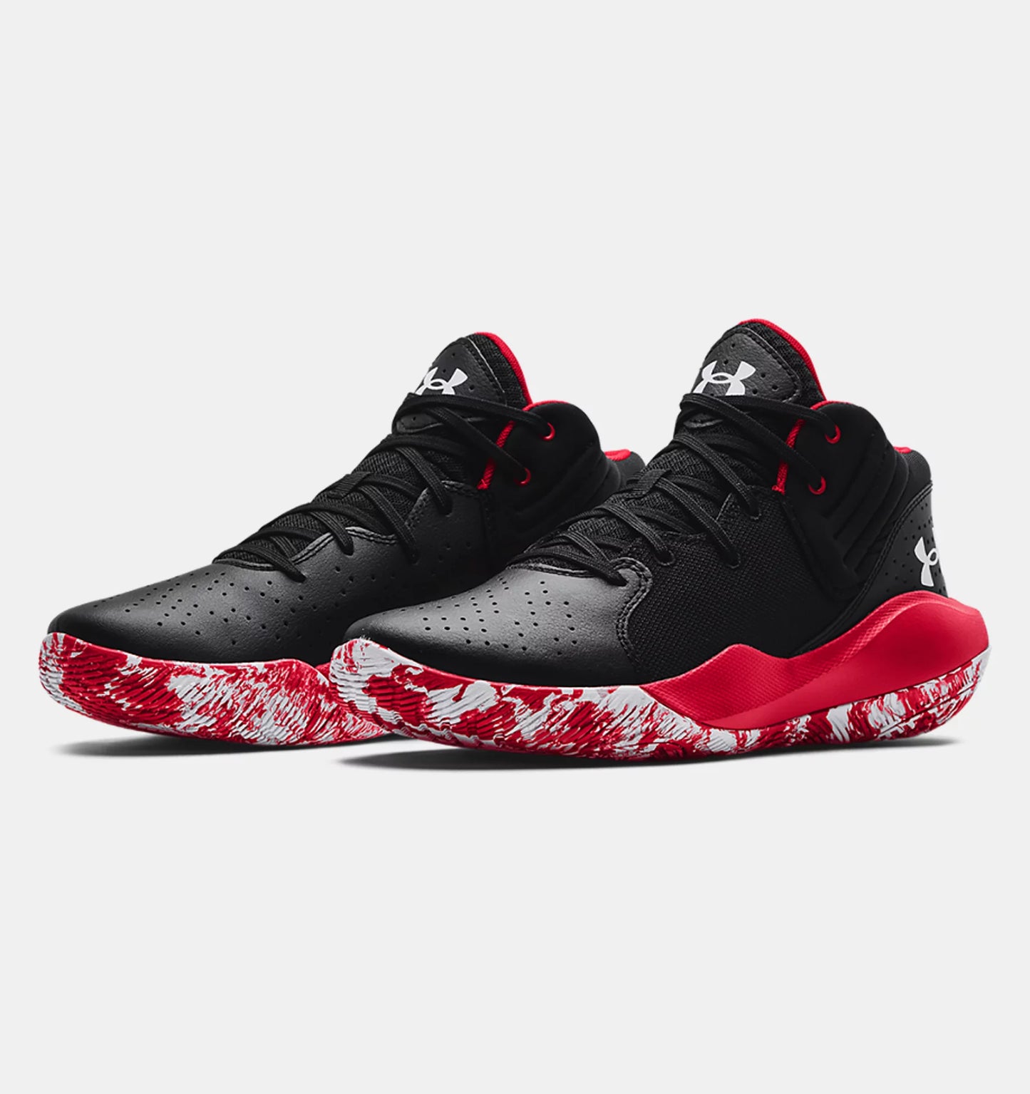 .UNDER ARMOUR MENS JET '21 BLACK/RED/WHITE (324260 002) - UR - R2L17
