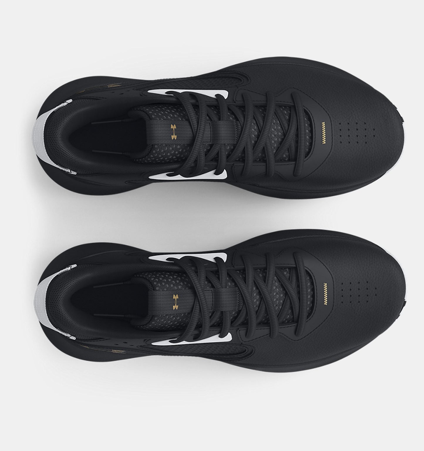 - UNDER ARMOUR MENS LOCKDOWN 6 BLACK/BLACK/METALLIC GOLD (3025616 003) - GS - R2L17