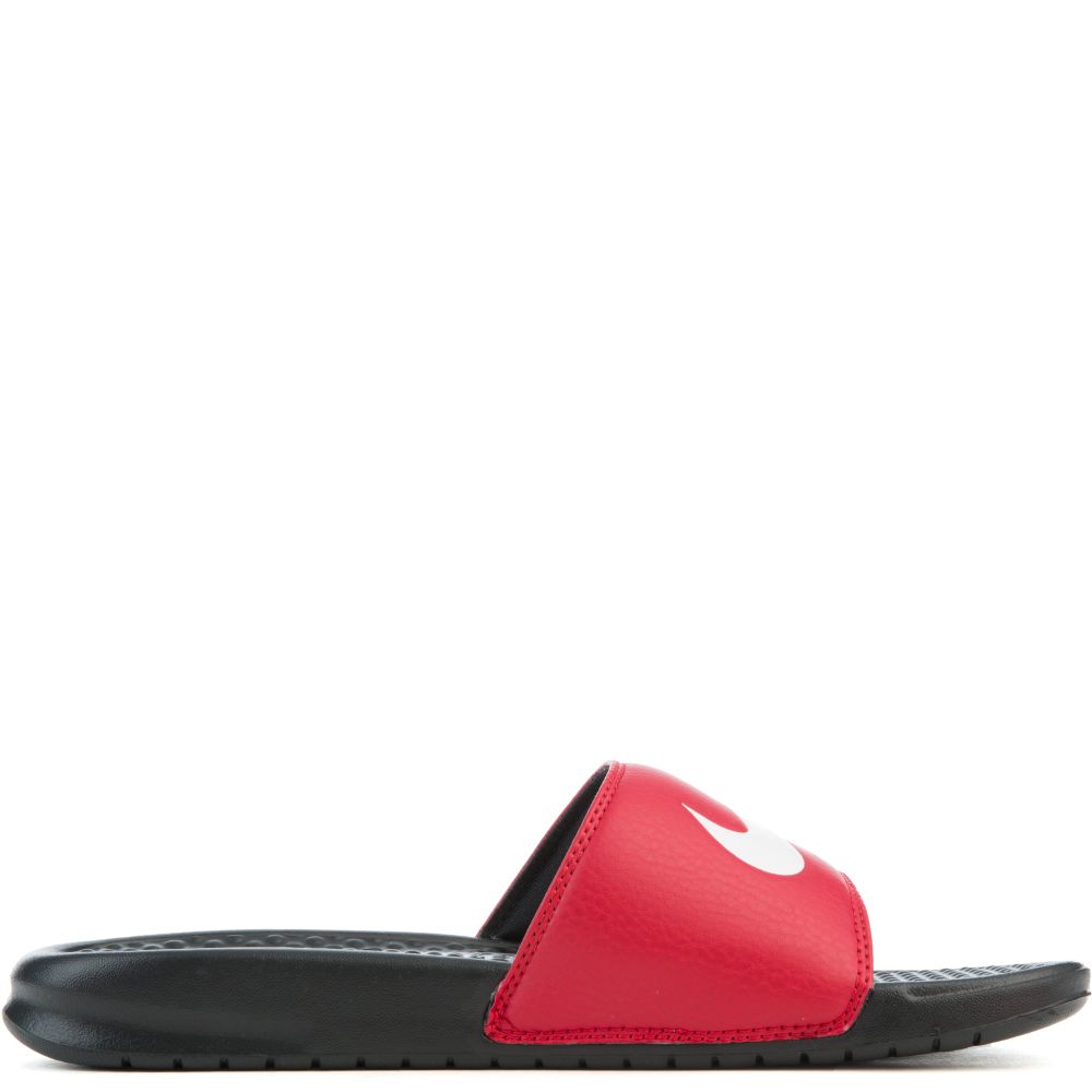 .Nike Benassi Red/White Scuffs / Slides (312618-006) "NO BOX"- R - F