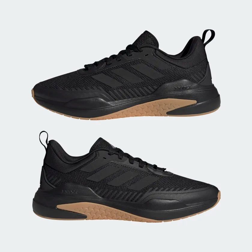 Adidas TRAINER V SHOES BLACK/GUM (GX0728) - GA - R2L13