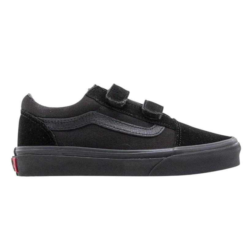 .VANS OLD SKOOL VELCRO YOUTH MONO FULL BLACK (VN00VHEENR.BLK) - VS - R1L1