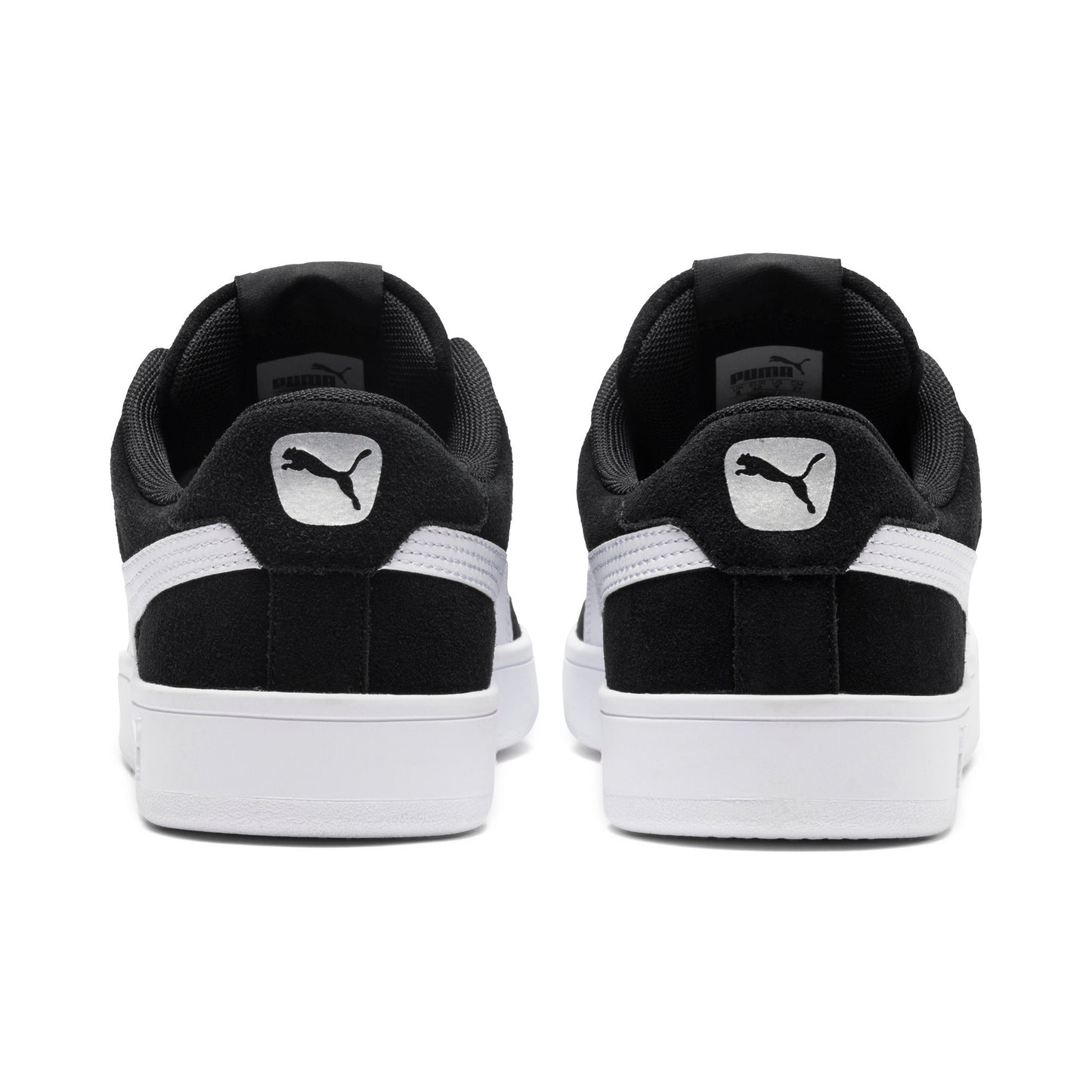 .Puma Smash V2 - Black / White (367366 01) (386436 01) - CD - R1L5