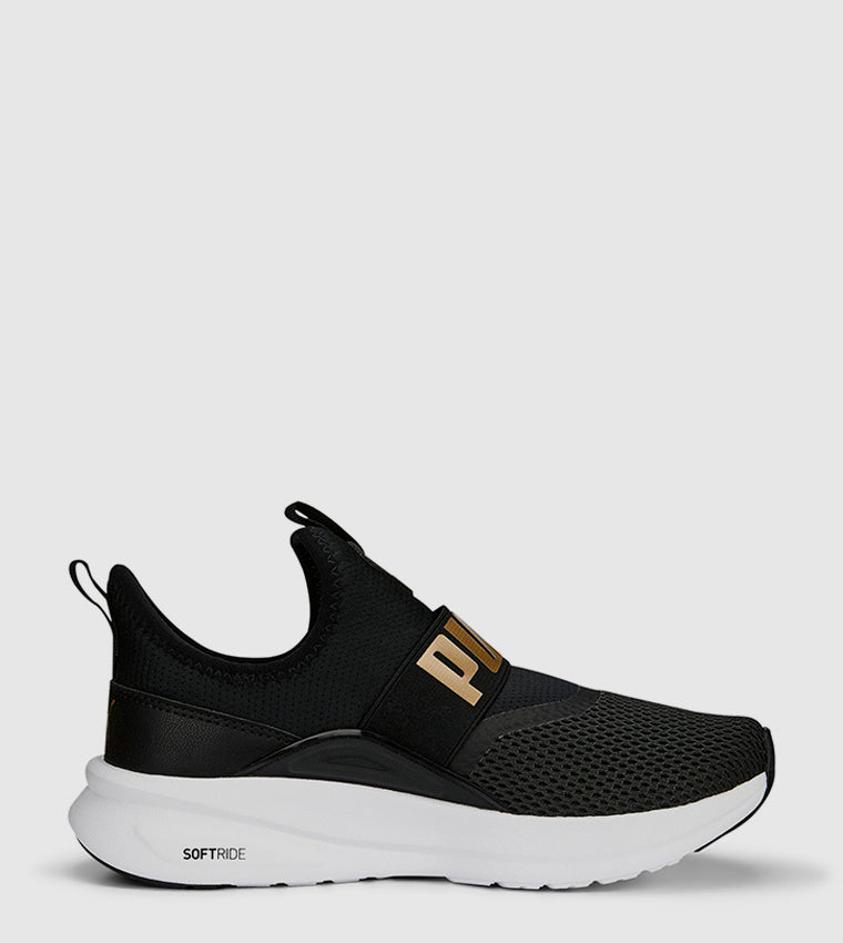 .PUMA MENS ENZO EVO SLIPON SPECKLE - Black/Gold/White - (378294 02) - KL - R1L5