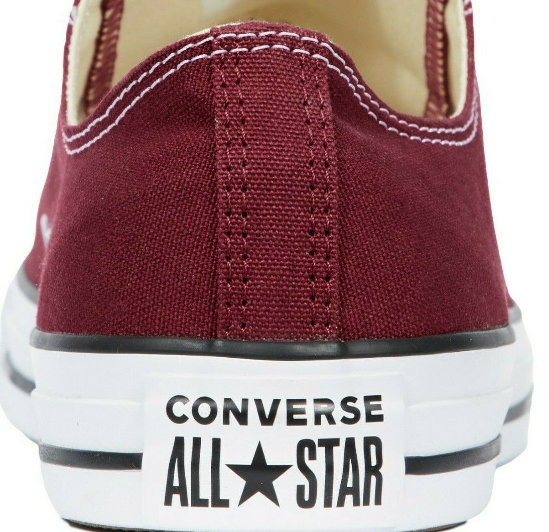 + Converse Chuck Taylor Unisex Lo Canvas Maroon (M9691C) - MR - R1L7