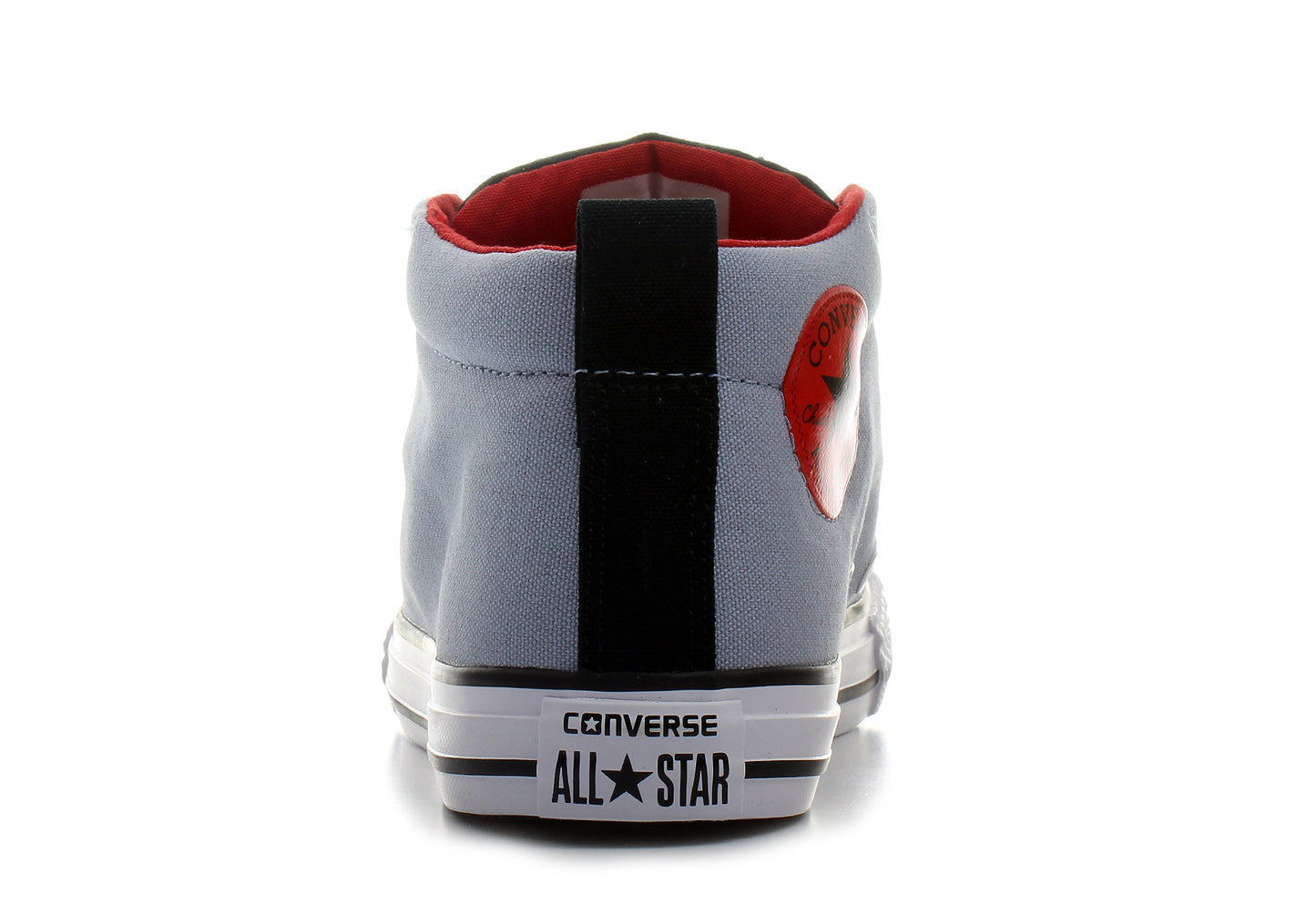 + Converse Chuck Taylor All Star Street Mid Grey/Red - (656009C) - LB - R1L1