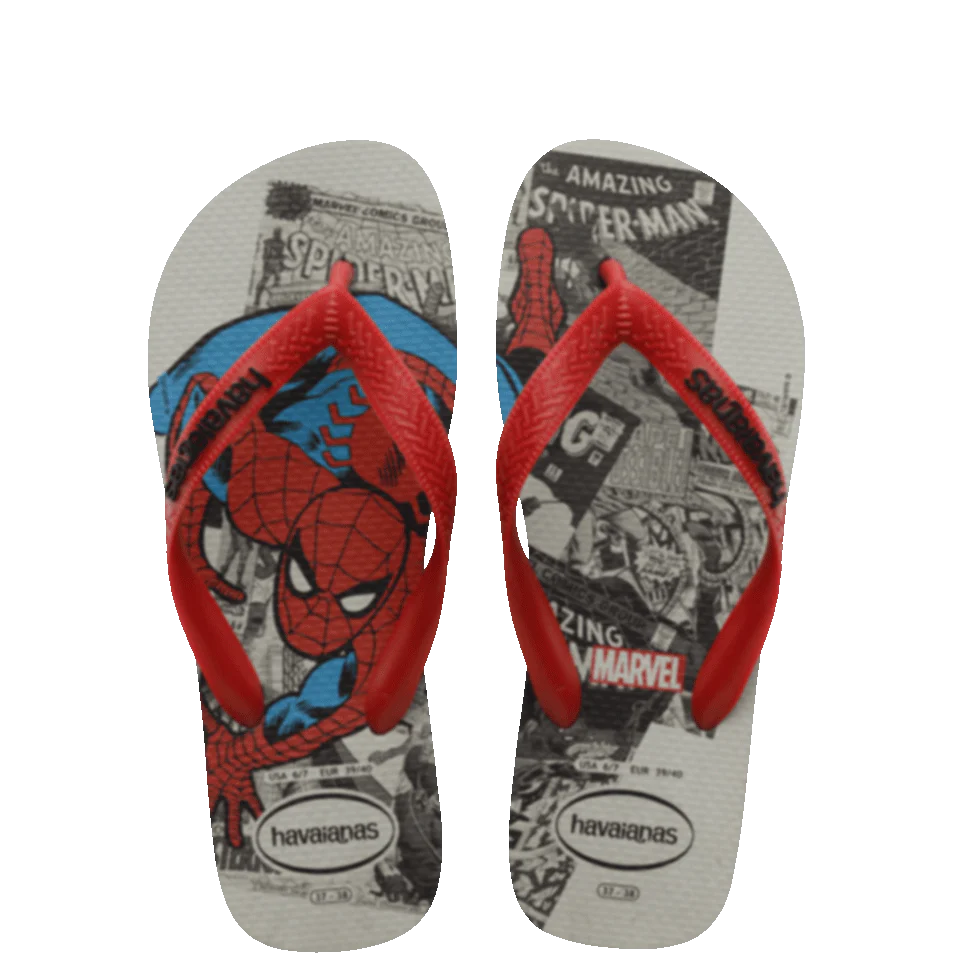 Havaianas Kids Top Marvel Spiderman Black HVSM F – Shoe Bizz