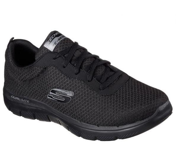 Skechers Mens Flex Advantage 2.0 Dayshow - (52125/BBK) - TK5 - R2L16