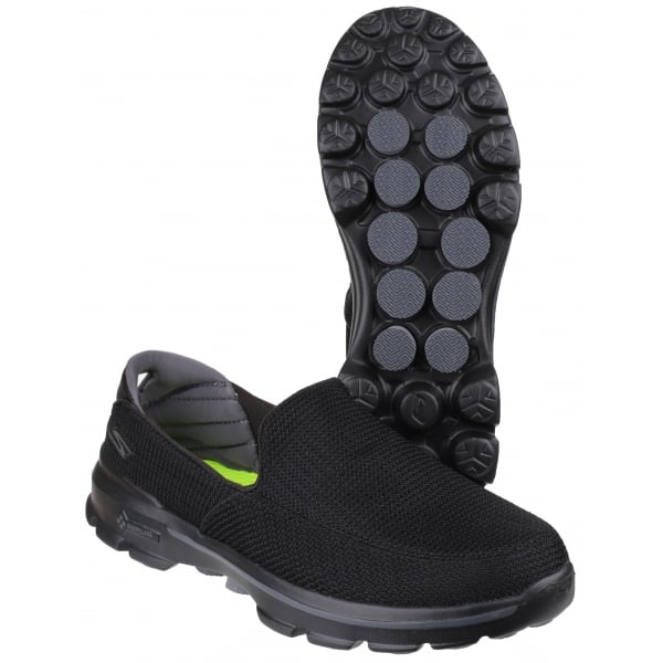 .Skechers Mens GoWalk 3 Fit Knit Slip On - (53980/BBK) - IN - R2L16