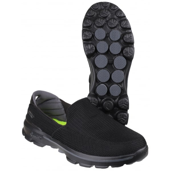 Skechers Mens GoWalk 3 Fit Knit Slip On - (53980/BBK) - IN - R2L16