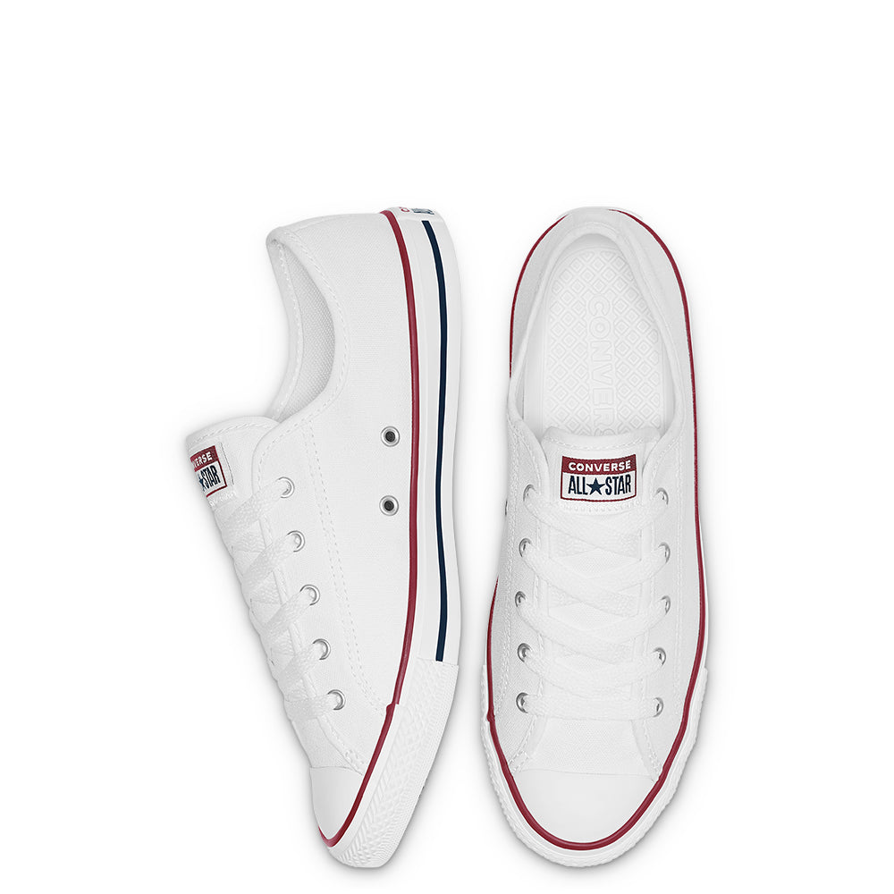 .Converse Women Chuck Taylor Canvas Dainty Lo - WHITE - (564981/537204C) - PK - R1L8