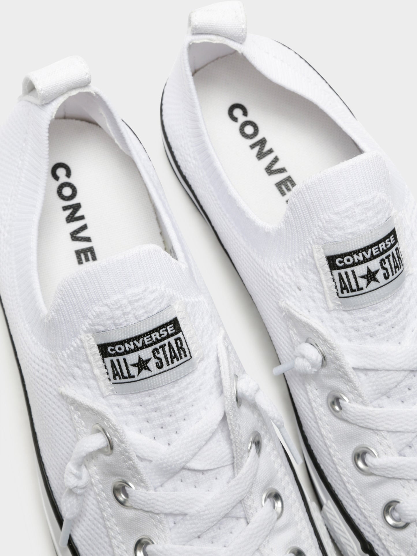 .Converse Chuck Taylor Knit Womens White - (565490c) - RT - R1L8
