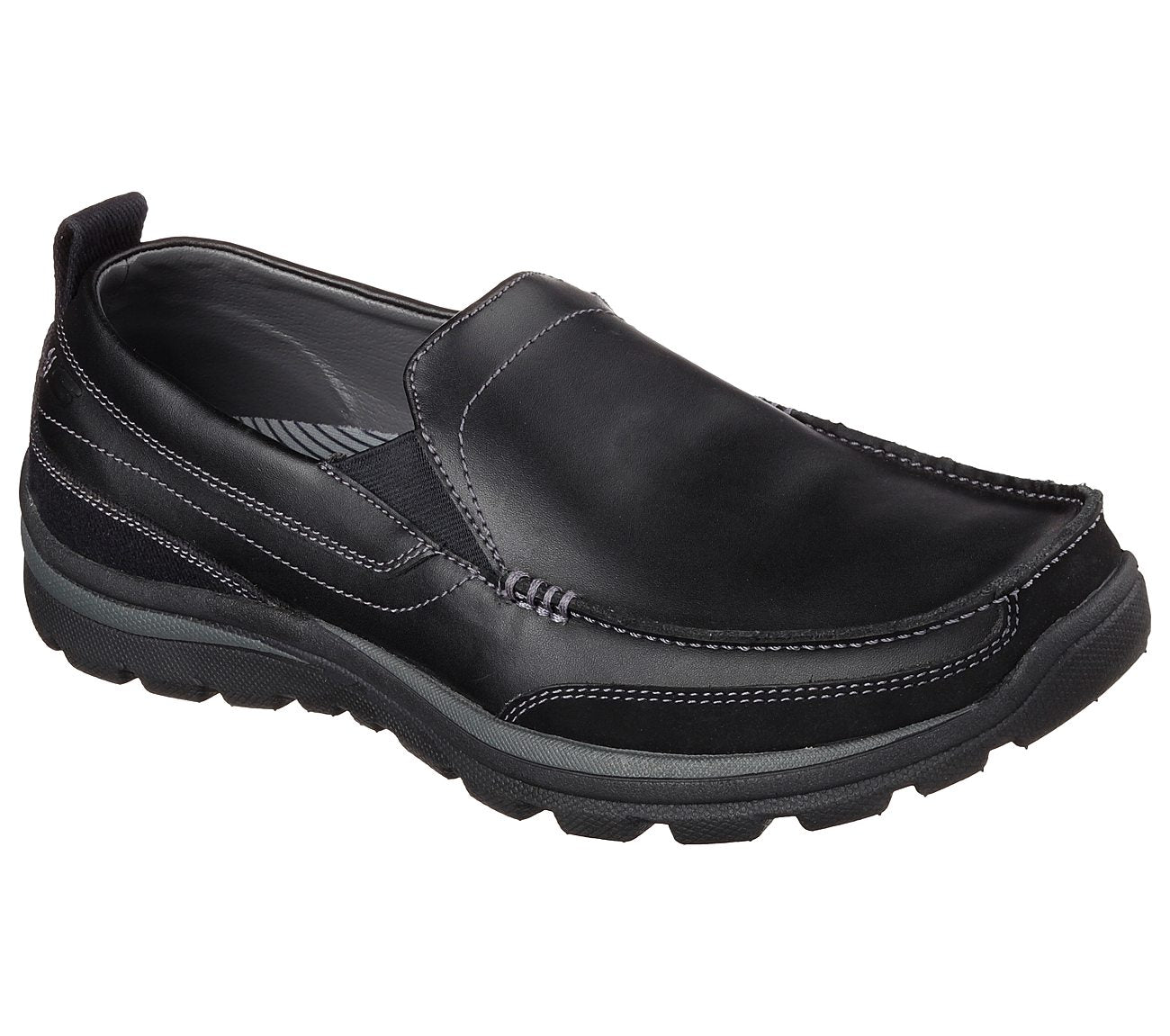 Skechers Mens Relaxed Fit: Superior Gains - (63697/BLK) - N5 - R2L16 - L/P