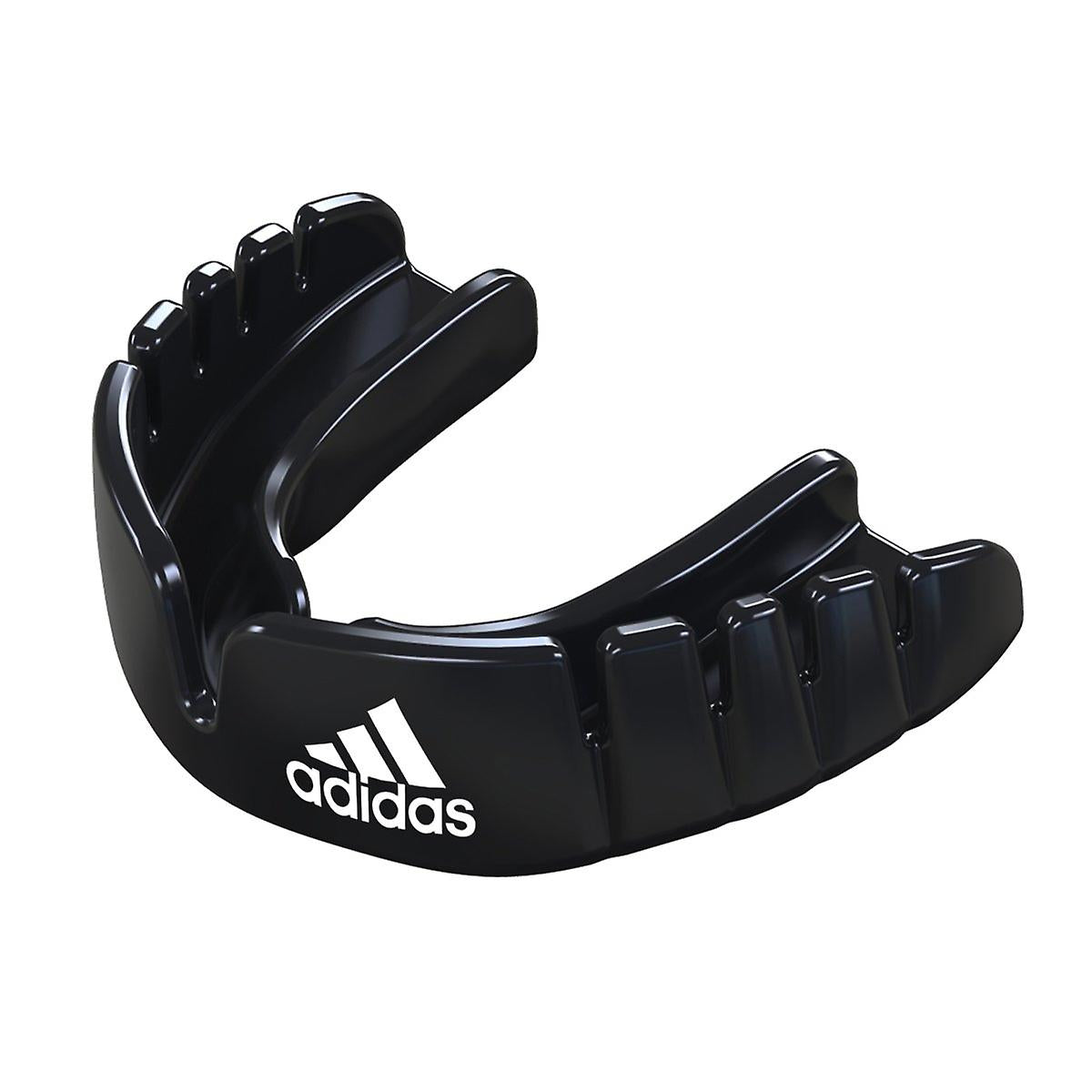 .Adidas Mouth Guard Opro Snap Fit ( 11+Adult ) BLACK INSTANT FIT NO MOULDING - (D) - F