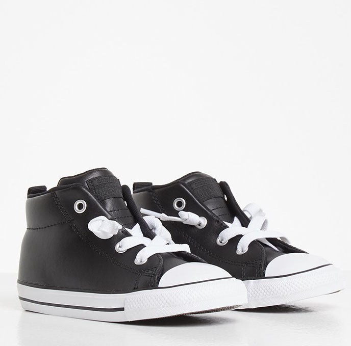 - Converse CT Leather Mid Black (763836C) - RX - R1L9 - L/P
