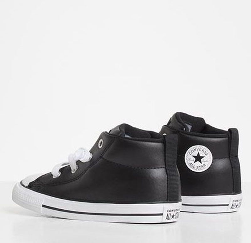 - Converse CT Leather Mid Black (763836C) - RX - R1L9 - L/P
