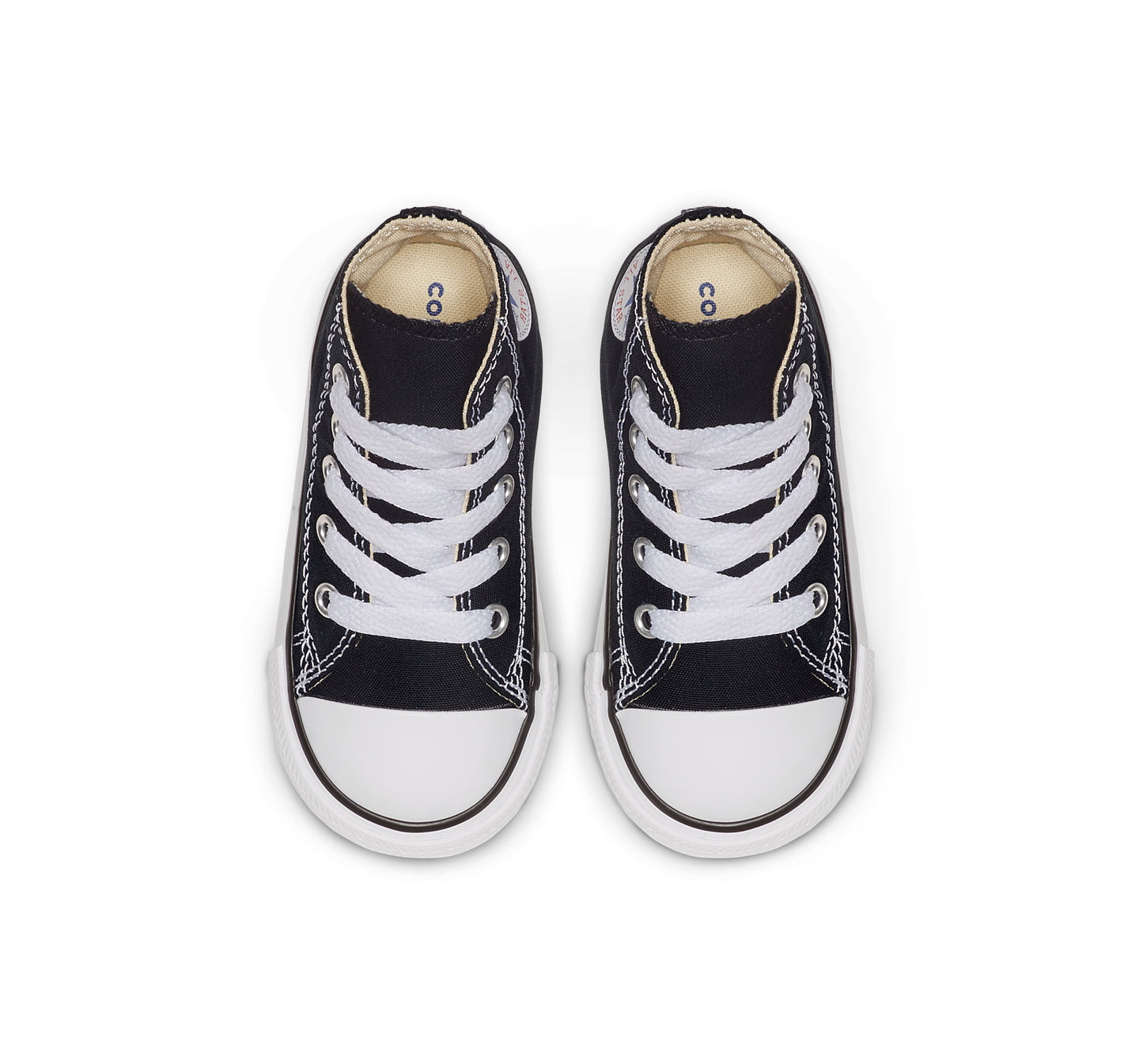 .Converse Toddler CT All Star Black Hi Top - (7J231) - BLK WHT HI - R1L1