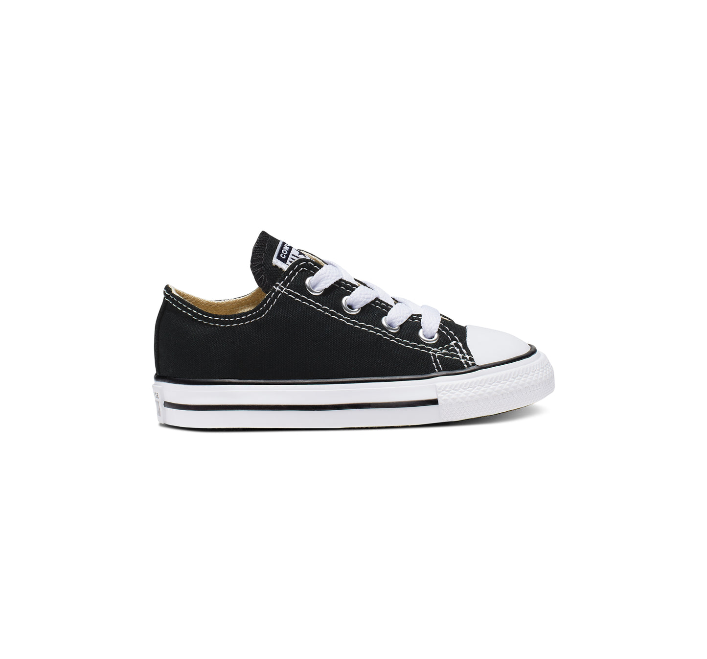 + Converse Chuck Taylor Canvas Toddler Lo Cut (7J235) - Blk Lo - R1L1