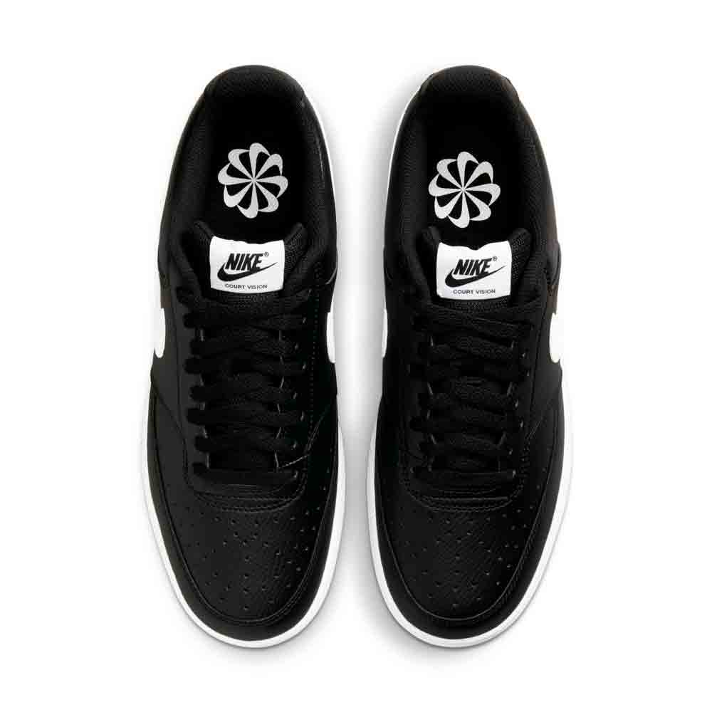 .NIKE MENS COURT VISION LOW NEXT NATURE LIFESTYLE SHOES - (DH2987 001) - VIS - R1L4