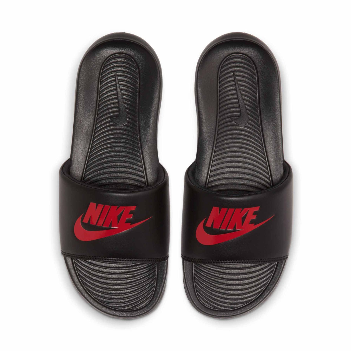 Nike Unisex Victori One Slides Black / Red - (CN9675 004) - ZI - R2L15