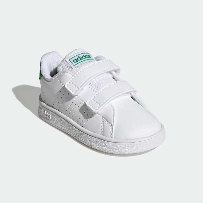 Adidas Toddler ADVANTAGE LIFESTYLE COURT TWO HOOK-AND-LOOP SHOES - (GW6500) - GW6- R1L9