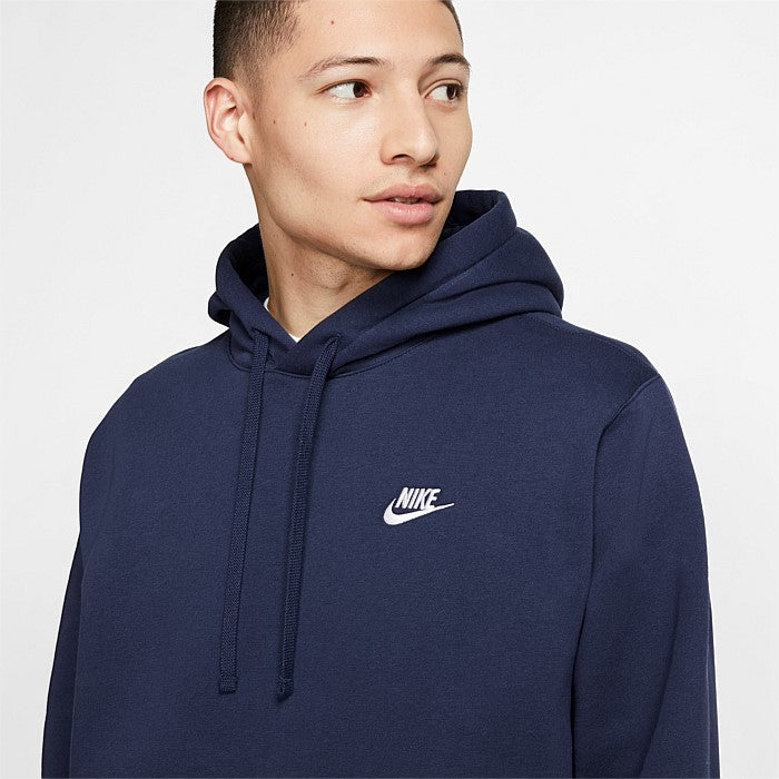 .NIKE Sportswear Club Fleece Hoodie - NAVY - (BV2654-410) - C6