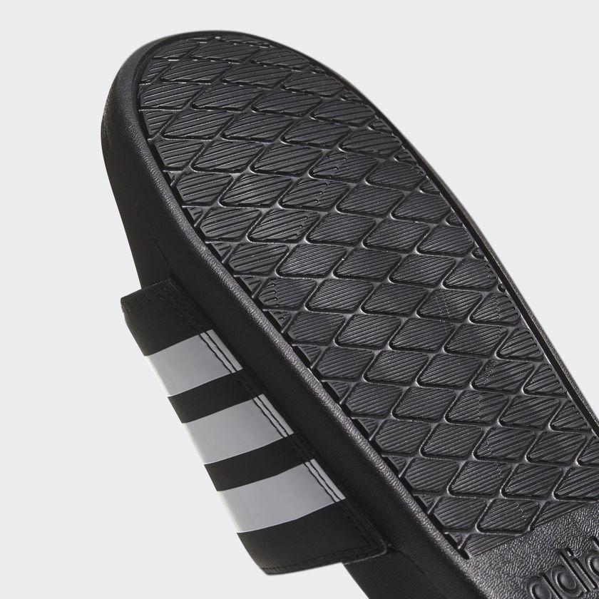.Adidas Mens Adilette Comfort Slides - BLACK/WHITE - (GZ5891) - ACP - R2L15/F