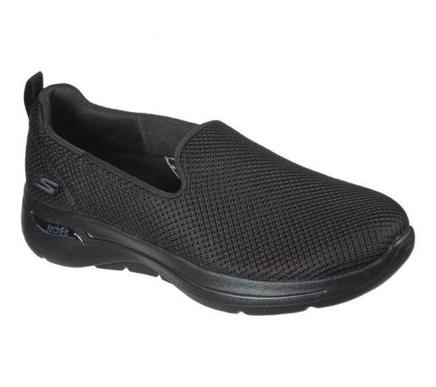 .Skechers Womens GoWalk Arch Fit Grateful Black - (124401/BBK) - ARC - R2L15