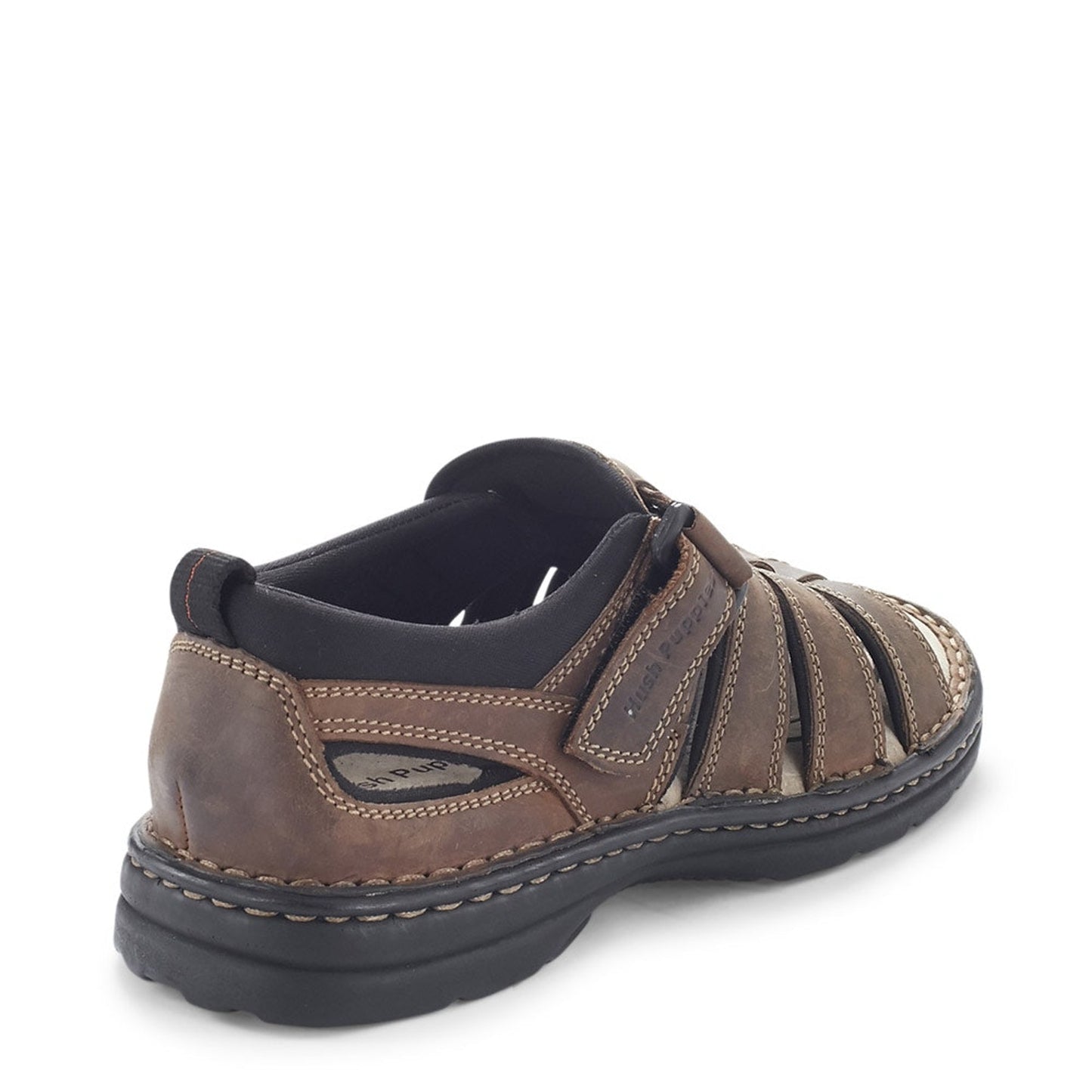 - Hush Puppies Sandal Back Closed Spartan Brown (146482) - B - F