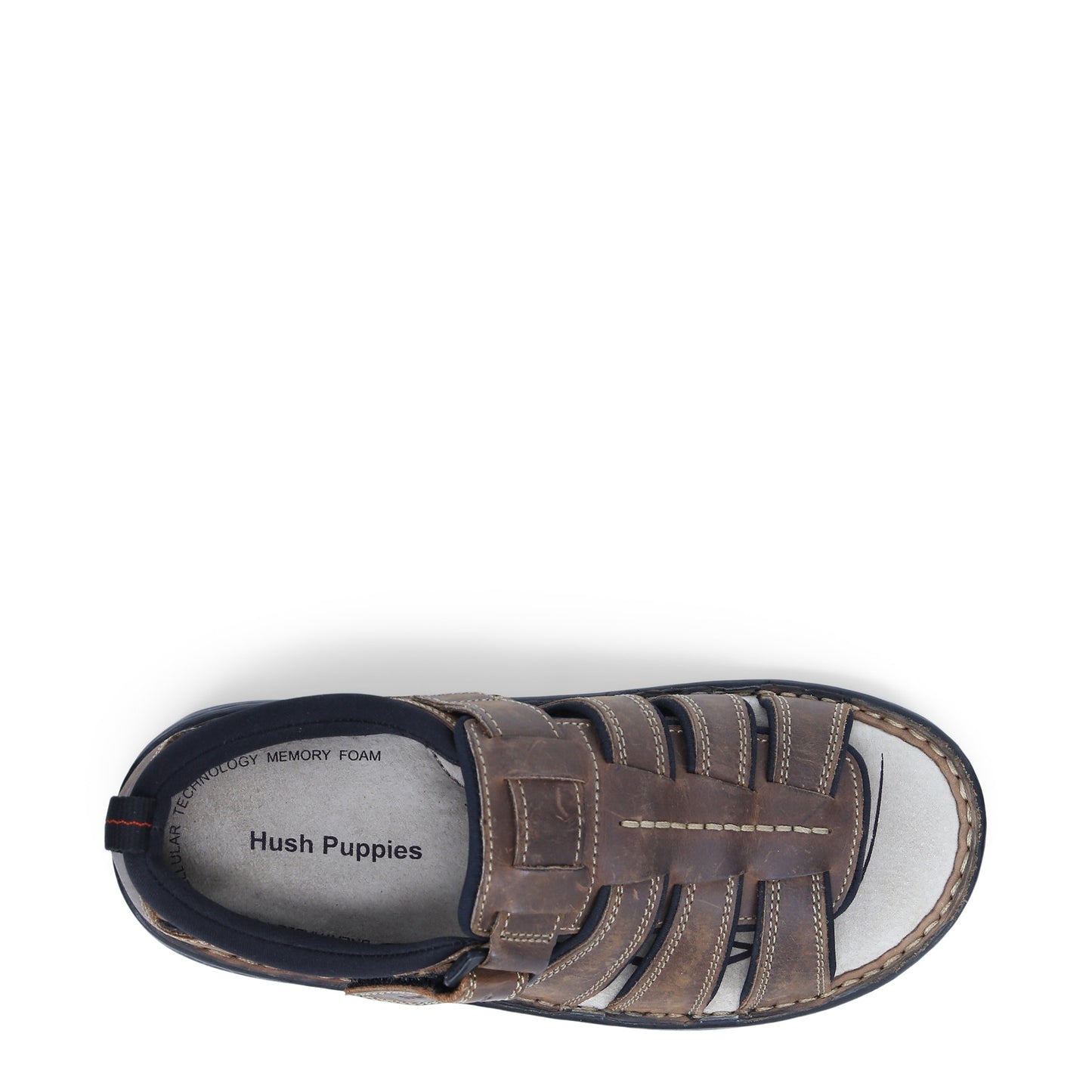 - Hush Puppies Sandal Back Closed Spartan Brown (146482) - B - F