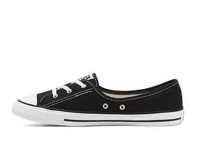 Converse Chuck Taylor Womens Canvas Ballet Lace - (547162/566775)- BLW - R1L8