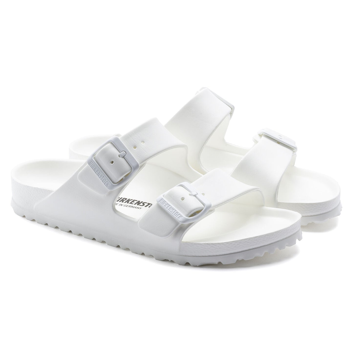 Birkenstock Womens Arizona Narrow Fit WHITE (Rubber) - (0129443) - BSW - R1S2