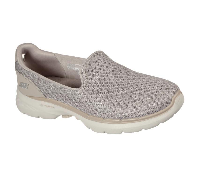 .Skechers Womens GoWalk 6 Big Splash - (124508/TPE) - BT - F L/P
