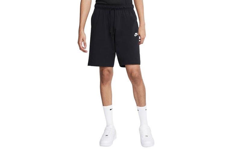 .Nike Mens Club Jersey Shorts BLACK - (BV2772-010) - SH2 - 2,4