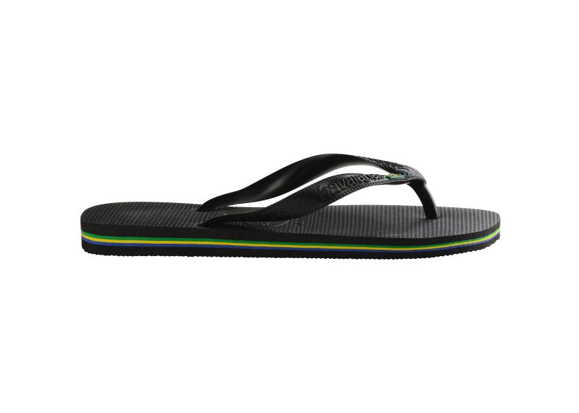 .Havaianas Mens Brasil FC Black - (BRAZIL) - HV15 - F