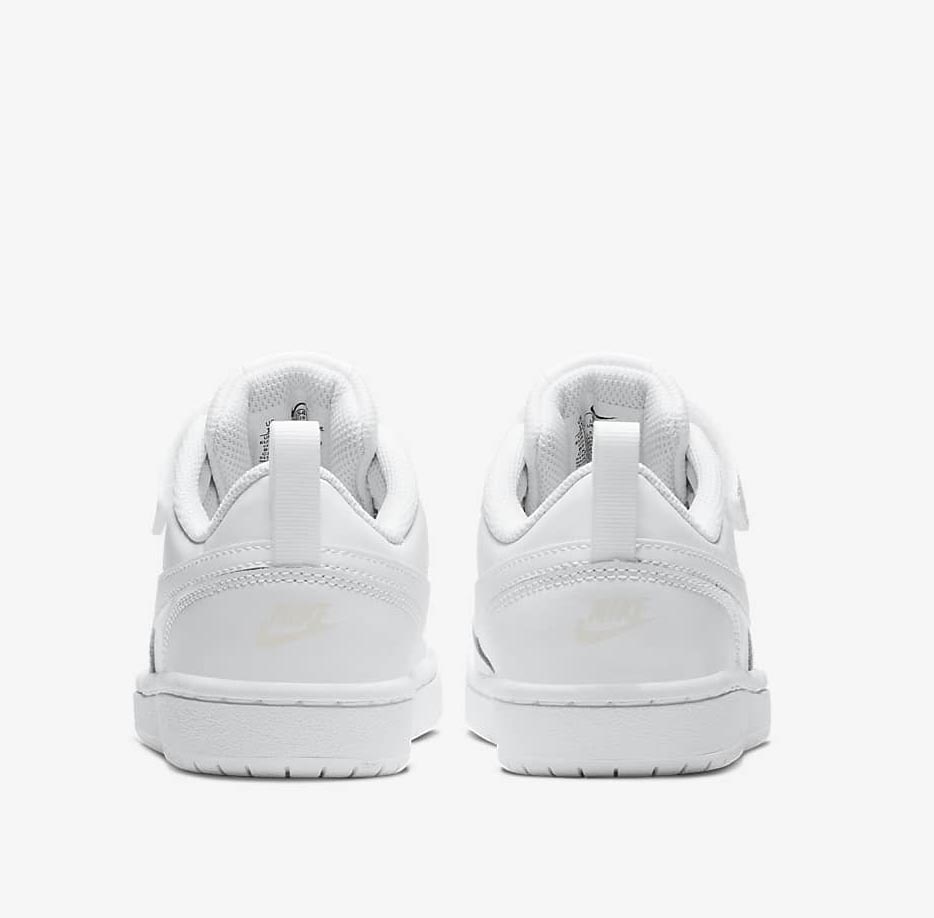 .Nike Kids Court Borough Low 2 White - (BQ5451 100) - CB2 - R1L2