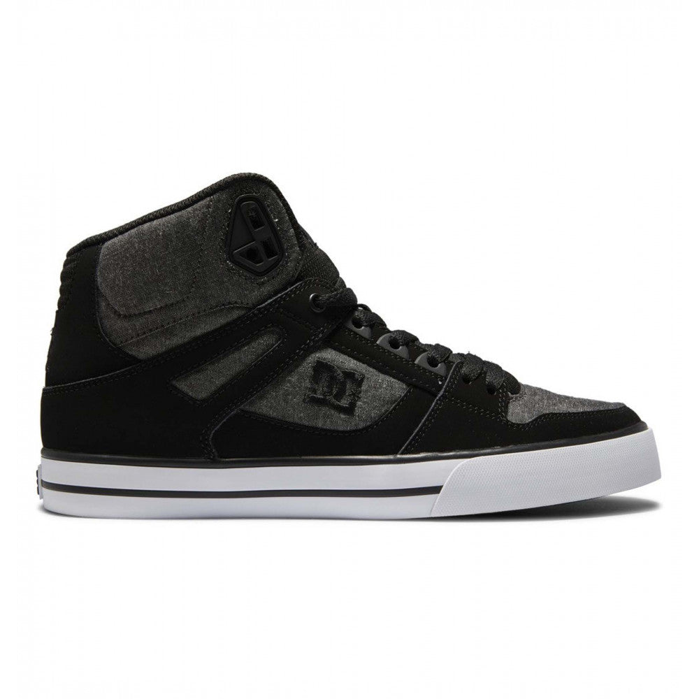 .DC Mens Pure Hi top WC Char/Heather - (ADYS400043-CH1) - CH - R2L18