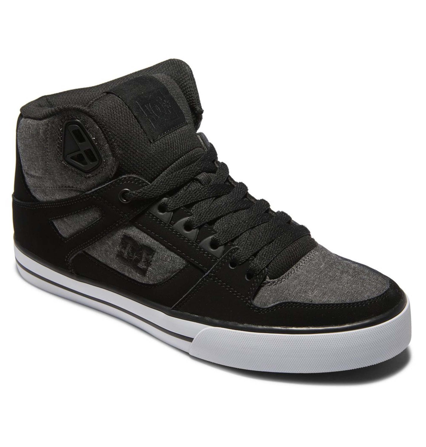 .DC Mens Pure Hi top WC Char/Heather - (ADYS400043-CH1) - CH - R2L18