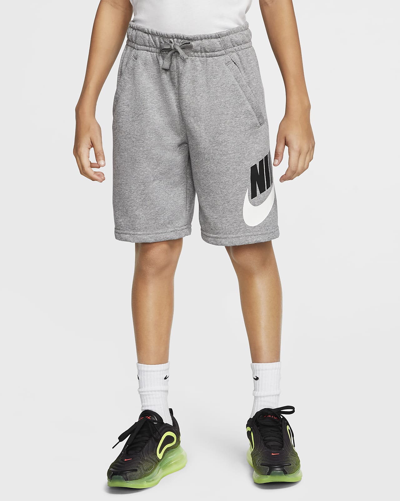 Nike Youth Fleece Club Shorts - (CK0509 091) - SH4 - 6