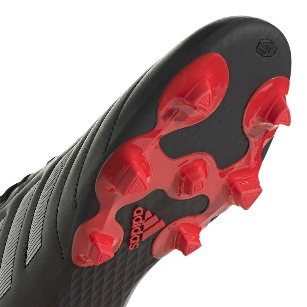 Adidas Mens Goletto FG VIII Boot BLACK / WHITE / RED - (GX7793) - BR - R2L17