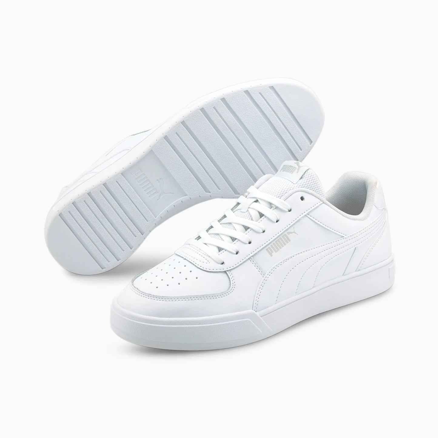 .PUMA Mens CAVEN White-Gray Violet (380810 01) - CAV - R1L5 - L/P